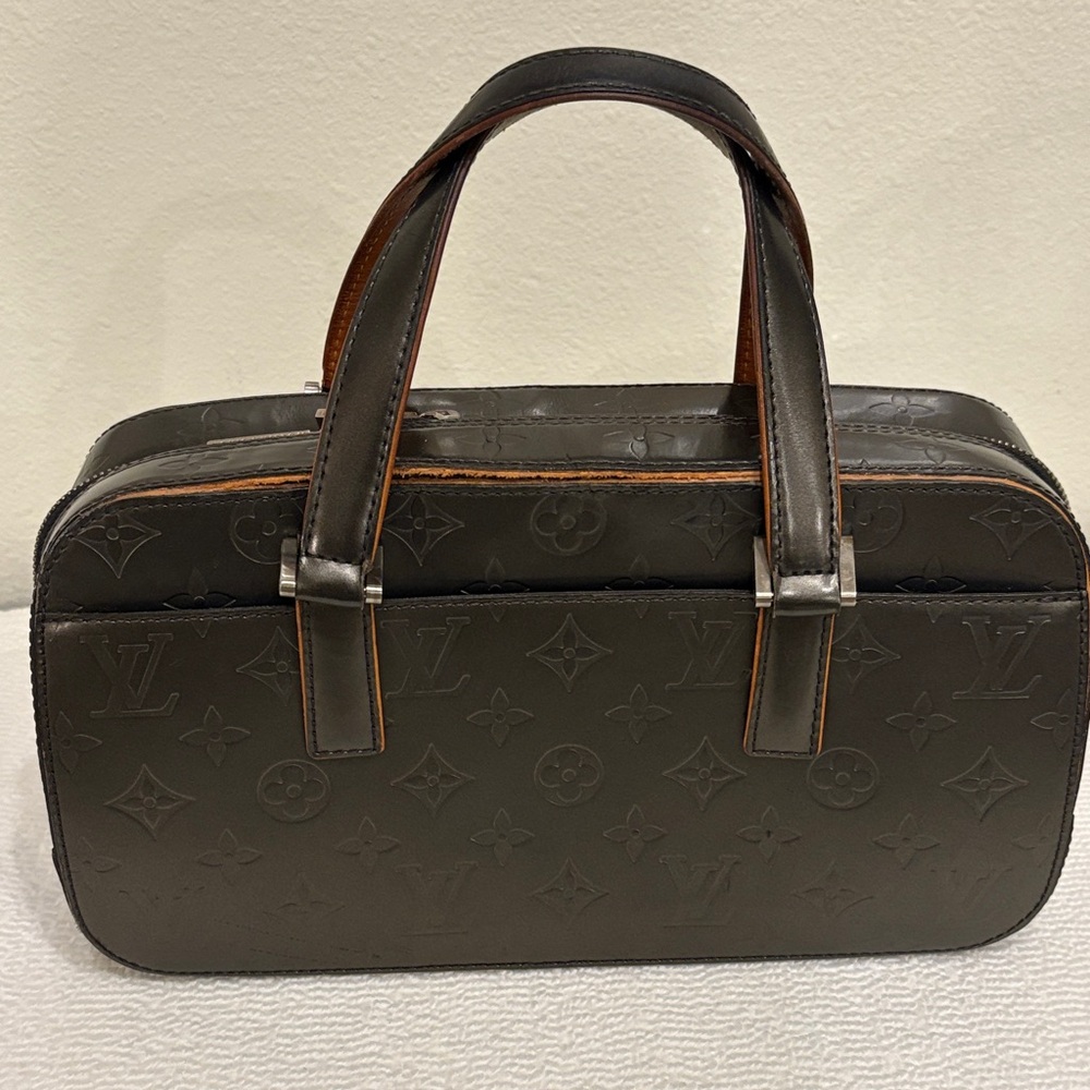 Louis Vuitton Dark Brown Monogram Duffel Bag